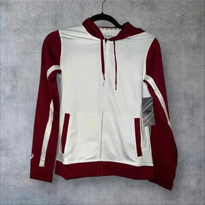 Nwt asics zip up hoodie size medium